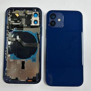 Coque Arrière Complète de Remplacement pour <span class=keywords><strong>iPhone</strong></span> <span class=keywords><strong>12</strong></span> <span class=keywords><strong>Pro</strong></span> <span class=keywords><strong>12</strong></span> Mini <span class=keywords><strong>12</strong></span> <span class=keywords><strong>Pro</strong></span> <span class=keywords><strong>Max</strong></span> <span class=keywords><strong>12</strong></span> 13 14 15, Pièces de Châssis avec Câble Flexible d'Alimentation - Product Image 3