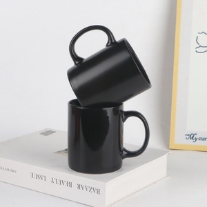 Bắc Âu đơn giản màu đen gốm Cup hiện đại vài nước/Cà Phê <span class=keywords><strong>Mug</strong></span> cho khách sạn cá nhân sử dụng tùy chỉnh in logo cho quà tặng - Product Image 3