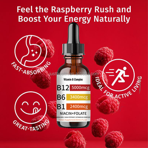 OEM 비타민 B 복합 비타민 <span class=keywords><strong>B12</strong></span> + B6 설하 보충제 면역 및 에너지 대사를 위해 <span class=keywords><strong>B12</strong></span> B6 <span class=keywords><strong>B1</strong></span> 을 포함한 올인원 액체 방울 - Product Image 4