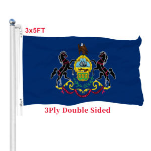 <span class=keywords><strong>Drapeau</strong></span> double face de l'État <span class=keywords><strong>du</strong></span> <span class=keywords><strong>Dakota</strong></span> <span class=keywords><strong>du</strong></span> <span class=keywords><strong>Nord</strong></span> 3x5 ft Heavy Duty 3 Ply Durable Polyester Custom Indoor Outdoor Banner - Product Image 5