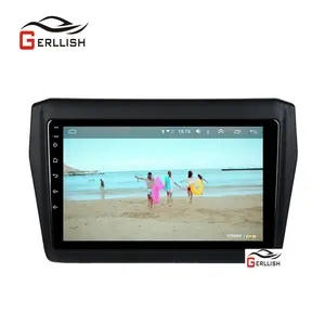 9Inch Android Mobil Stereo Radio DVD Video Player untuk Suzuki Swift 2017 2018 2019 GPS Navigasi dengan Carplay Playstore