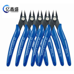 Alicates Diagonales Yixinsheng 170, Ancho de Mandíbula de 1/8 Pulgadas, Acero al Cromo Vanadio, para Uso en Electrónica DIY - Product Image 1