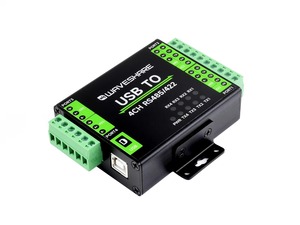 ตัวแปลง USB เป็น RS485/422 แบบแยกส่วนสำหรับอุตสาหกรรม Waveshare ชิป FT4232HL ของแท้ รองรับการเชื่อมต่อ USB เป็น RS485 2 ช่อง + RS485/422 2 ช่อง รุ่น K799 - Product Image 5