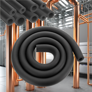 Tube d'isolation thermique en mousse pour conduite d'eau, anti-condensation, tube d'isolation en mousse creuse pour système HVAC, installation facile - Product Image 2