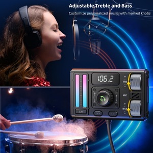 Bộ chuyển đổi ô tô 2025 BT 5.3 với lắp đặt khe gió, khử tiếng ồn DSP, sạc ô tô QC3.0, phát sóng <span class=keywords><strong>FM</strong></span> không dây - Product Image 2