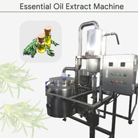 Machine de distillation d'huile essentielle de fleur de fines herbes de presse d'huile d'eucalyptus bon marché d'usine