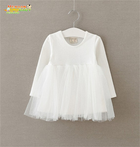 <span class=keywords><strong>Abiti</strong></span> Corti per Bambine 2024, Design a T-Shirt in Tinta Unita, Vestiti da Principessa per Bambine - Product Image 4