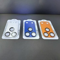 Protection d'objectif d'appareil photo en verre trempé en alliage d'aluminium métallique mat d'origine pour iPhone 17 Air 17 Pro Max Film de protection d'appareil photo arrière