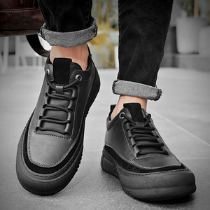 Fashion Men <b>Shoes</b> Sneakers Breathable New Loafers <b>Shoes</b> Casual Sneakers Leather Men <b>Shoes</b> Sneakers - Product Image 5