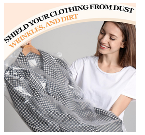 Sac de vêtement en <span class=keywords><strong>plastique</strong></span> PE-BD PE-HD transparent personnalisé à prix bon marché sur rouleau pour l'emballage des costumes vêtement - Product Image 2