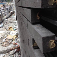 Système de fixation structurel pour carreaux muraux en terre cuite pour campus