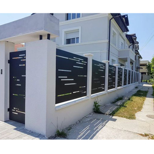 Paneles de Cerca de Aluminio Decorativos para Exteriores de Alta Calidad y Bajo Costo, Privacidad, Listones Horizontales Metálicos para Jardín y Patio - Product Image 5