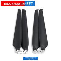 Lame d'hélice pliable EFT CW & CCW, 18x5.5 /18x6.5 pouces pour système d'alimentation E5 X6100, drone multirotor agricole de protection des plantes