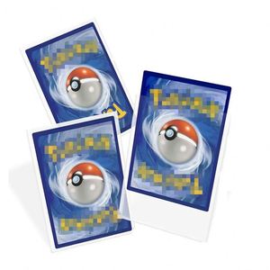 Protections de cartes premium 4 pouces en plastique transparent avec design Pokéball, impression par transfert thermique pour cartes à collectionner - Product Image 1