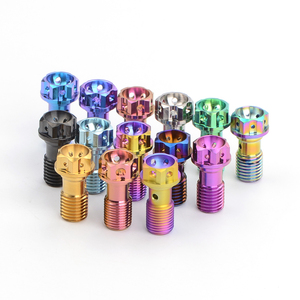 Factory Making Anodised and Bolts Hex Socket Head Screws Grade 5 Oval Hexagonal <b>Motorbike</b> Screw - Product Image 1