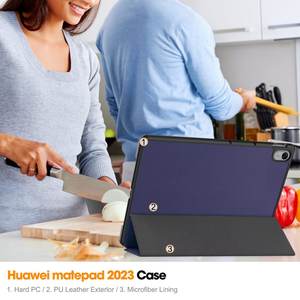 China OEM proveedor personalizado al por mayor bajo <span class=keywords><strong>precio</strong></span> PU cubierta de cuero cubierta de la tableta para <span class=keywords><strong>Huawei</strong></span> <span class=keywords><strong>Matepad</strong></span> 11,5 2023 funda de la tableta - Product Image 5