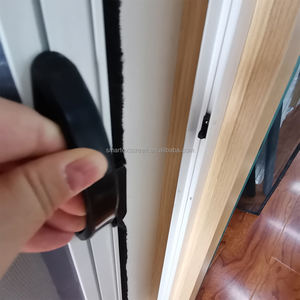 تصميم حديث قابل للسح شاشة البعوض صافي لفة حتى البلاستيكية الشخصية الاستخدام التجاري للطي انزلاق الباب مع الباب لفة المتابعة - Product Image 5