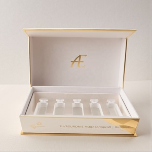 2025 nhà máy sang trọng Tùy chỉnh cao cấp y tế mỹ phẩm Bao bì hộp tinh dầu Ampoule 5ml Peptide lọ bao bì hộp - Product Image 4