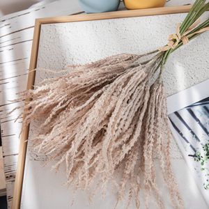 CallaFloral Lot d'herbe de la pampa artificielle blanc, marron, beige pour décoration intérieure, mariage, artisanat, style INS YC1085 - Product Image 1