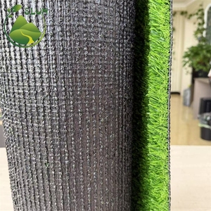 Tùy chỉnh chất lượng UV kháng đầy màu sắc màu xanh lá cây màu tổng hợp vườn nhân tạo <span class=keywords><strong>Turf</strong></span> thảm cỏ cho cảnh quan trang trí - Product Image 4