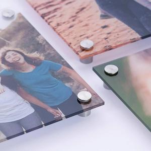 Custom Indoor/Outdoor Decorative Props Full Color Printing 3Mm 5Mm 7Mm Thick Acrylic Board Uv Resistant Aluminum Steel <b>Frame</b> - Product Image 1