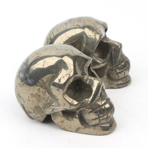 Teschi di cristallo di pirite giallo naturale da <span class=keywords><strong>2</strong></span> pollici di alta qualità per la decorazione - Product Image 3