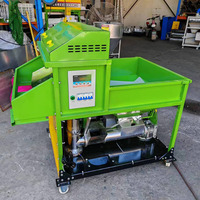 BY-300 Petite capacité blé riz graine traitement chimique habillage machine de revêtement