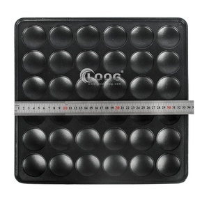 Poffertjes máquina eléctrica Mini panqueques de 36 <span class=keywords><strong>hoyos</strong></span> para la comida de la <span class=keywords><strong>calle</strong></span> y café - Product Image 2