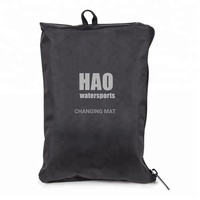 Sac de change imperméable en PVC en gros, sac de combinaison de plongée noir, logo personnalisé, résistant au sable pour les accessoires de sports nautiques