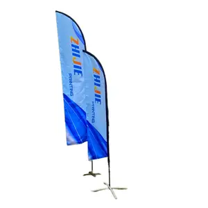 Evento pubblicitario aziendale personalizzato Outdoor Flying Flagpole Pride Feather Flag Banner Swooper Teardrop Flags Beach Flags