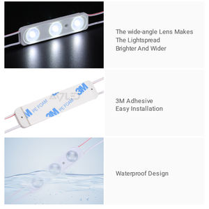 Módulo LED de Alta Eficiencia 2LED 2W IP67 DC12V 180 °   Letras de Canal de Profundidad Media - Product Image 3