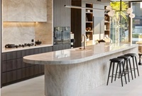 Quartzite Taj Mahal Brésilien Très Vendu, Dalles de Pierre Naturelles Beige Blanc de Haute Qualité