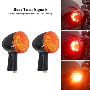 Système d'éclairage <span class=keywords><strong>arrière</strong></span> LED pour moto <span class=keywords><strong>Harley</strong></span> <span class=keywords><strong>Sportster</strong></span> XL883 XL1200 Iron 1992-2022, clignotant, <span class=keywords><strong>feu</strong></span> stop et <span class=keywords><strong>feu</strong></span> de position - Product Image 6