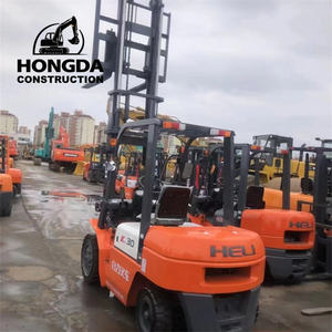 HELI 35 90% nouveau chinois d'origine avec EPA,CE chariot élévateur HELI35 d'occasion bon marché agricole pour le chargement et le déchargement - Product Image 1