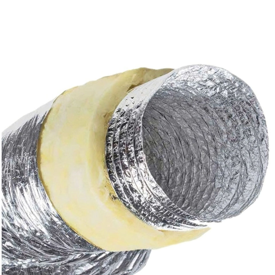 Industrial Design Insulated Flexible Aluminum Duct for HVAC Systems ...