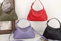 Sacs à main en PU, cuir végétalien tressé, sacs bandoulière, pochettes pour femmes à fermeture éclair