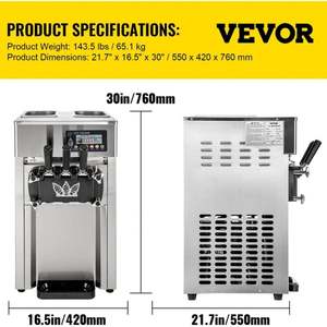 Prix favorable nouveau en 2023 18L chinois Commercial automatique Machine à crème glacée fabricant fait maison Machine à crème glacée - Product Image 6