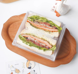 Boîte à sandwich carrée rectangulaire, boîte à gâteau Snow <span class=keywords><strong>Mei</strong></span> Niang, boîte à dessert Tiramisu, boîte à emporter en carton, emballage à emporter pour boulangerie - Product Image 5