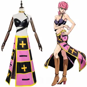 Tenues Trish Una Rose Cosplay Costume Cosplay Aventure Bizarre de JoJo