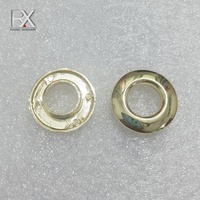 Œillet de sac à main en alliage de zinc, rivet, boucle de fermoir, anneau de force 10mm, œillet pour partie de sac, clip rond, œillets sans vis