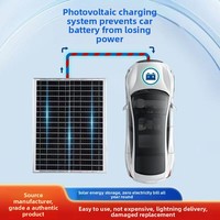 Chargeur de toit portable 12V 2WD pour voiture avec panneau solaire OBD anti-décharge et panneau photovoltaïque de 800-1000W