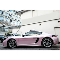 Película de TPU Personalizada del Fabricante, Color Zafiro Diamante, Cambia de Color Automáticamente, Película Brillante de TPU para Envolver Autos