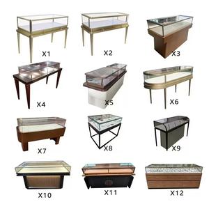 Vitrina <span class=keywords><strong>de</strong></span> Exhibición <span class=keywords><strong>de</strong></span> Joyería Metálica al por Mayor con Iluminación LED, Diseño <span class=keywords><strong>de</strong></span> Gabinete Combinado para Tiendas <span class=keywords><strong>de</strong></span> Joyería <span class=keywords><strong>de</strong></span> Marca - Product Image 4