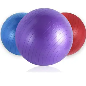 Yoga Ball, 25cm Pilates Ball, Small Fitness Ball, Fitness Ball, Yoga Ball,  Yoga Exercise Ball, Used For Fitness, Rehabilitation, Back Training-violet