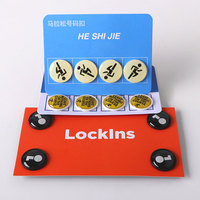 Boutons de fixation légers pour dossards de course, clips à pression durables et réutilisables pour la course à pied, le cyclisme et les compétitions sportives - Prix promotionnel