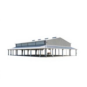 Pabellón Deportivo Interior de Acero Galvanizado Prefabricado de Gran Envergadura con 50 Años de Vida Útil, Certificado ISO9001 para Clubes - Product Image 1