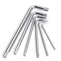 Kunci pas 45 # baja Torx l-type T10 T15 T20 T25 T27 T30 T40 T45 T50 kualitas tinggi