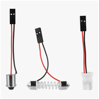 Ampoules LED Festoon YD T10 6500K Blanc 12V Ensemble de lumières de dôme 120W Éclairage intérieur de voiture et automobile