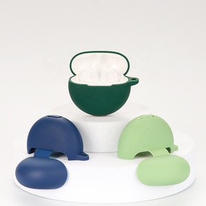 Étui airpods en silicone lavable, Anti-poussière, anti-goutte, anti-rayures, housse de protection complète adaptée à <span class=keywords><strong>OPPO</strong></span> Enco buds2 - Product Image 1