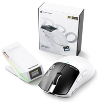 Garansi 1 Tahun ATTACK SHARK X11 PRO V2 Mouse Gaming Nirkabel Tri Mode PAW3315 dengan Layar TFT dan Charging Dock Untuk Arena Esports